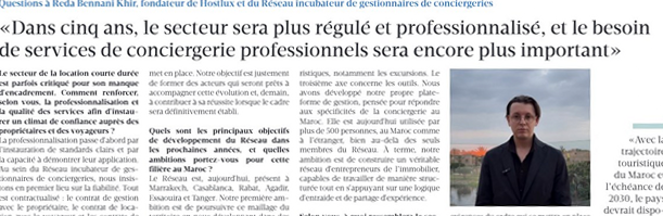 Article en ligne sur Le Réseau